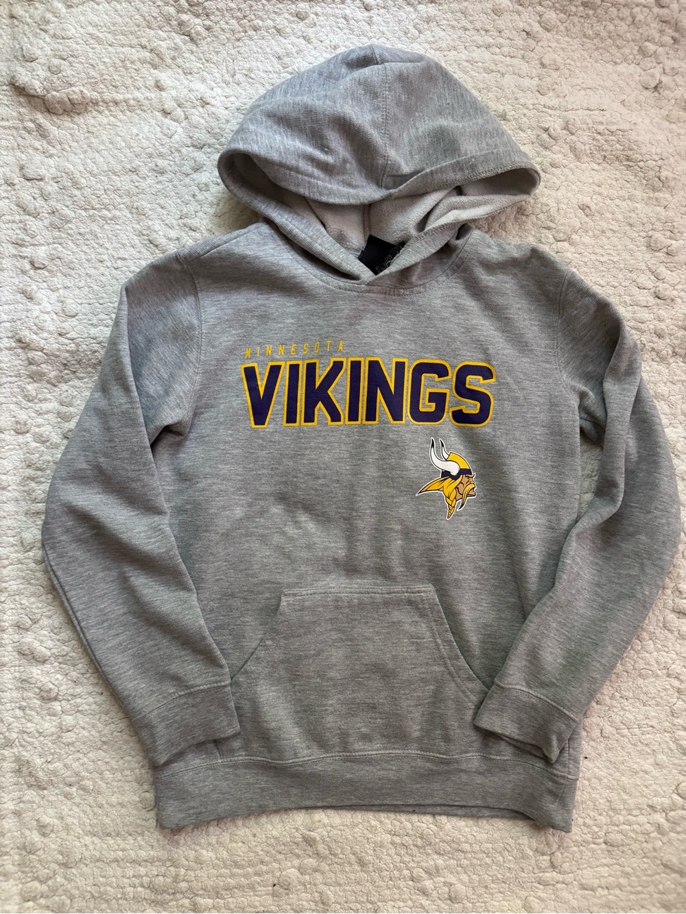 Youth NFL Minnesota Vikings Gray size medium (10-12)